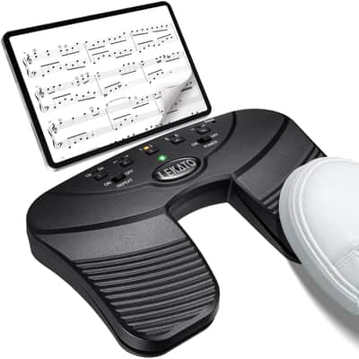LEKATO WT-1 Wireless bluetooth Page Turner Music Page Turner Pedal App Controller image 5