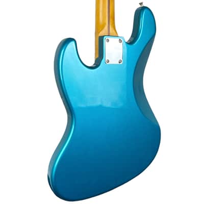 CoolZ Japan Fujigen JazzBass 2018 - Metallic Blue image 5