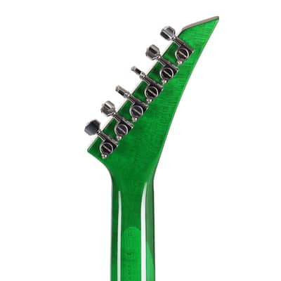 Jackson Custom Shop Soloist SL1H Flame Top Trans Green image 10