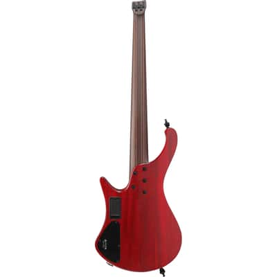 Ibanez EHB1505S WL Headless 5 String Electric Bass. Stained Wine Red Low Gloss with Bag image 5
