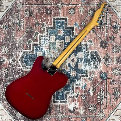 1995 Fender American Standard Telecaster Vintage Crimson Red Transparent Electric Guitar W/ Original Hardshell Case & Original Paperwork! image 4
