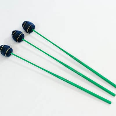 Great Dane Genuine Fiberglass Vibe/Marimba Mallets Yarn (Set of 3) - 80's image 2