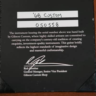 Gibson '68 Les Paul Custom 2014 image 18