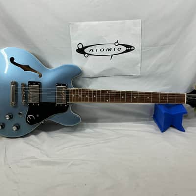 Epiphone Dot Ultra 339 Semi-Hollow Electric Guitar - Blue image 1