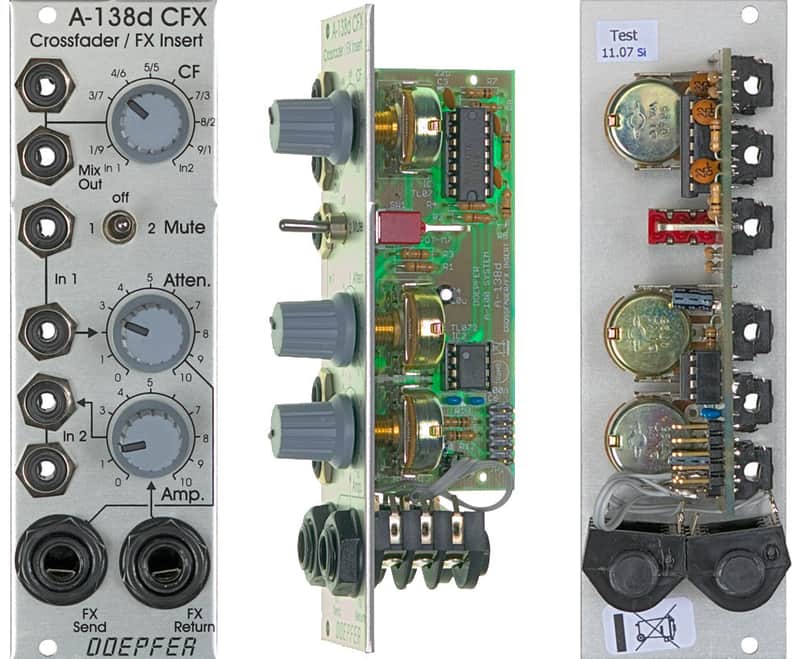 DOEPFER A-138D CROSSFADER - FX INSERT : BRAND NEW :  [DETROIT MODULAR] image 1