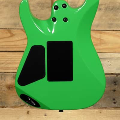 Charvel Custom Shop USA Special Edition Dk24 Slime Green w/ Case image 3