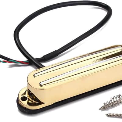 Electric Guitar Dual Hot Rail Humbucker Pickup Single Coil Guitar Pickup Fit for Electric Guitar Gold image 1