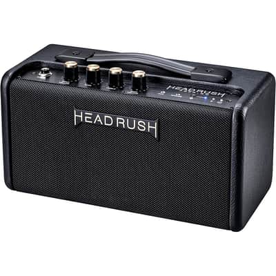 HeadRush FRFR-GO 2x3 30W Powered Speaker Cabinet With Rechargeable Battery and Bluetooth Regular Black image 5