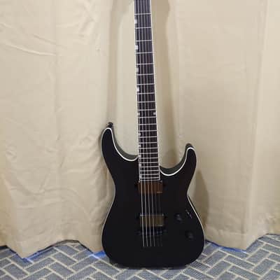 ESP LTD MH-1000 Baritone black satin image 1