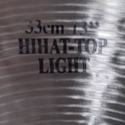 Istanbul Mehmet 13" Traditional Series Light Hi-Hat Cymbal (top) 2010s - Traditional image 11