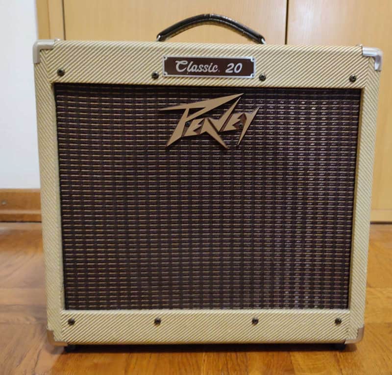 Peavey Classic 20 1990s - Tweed - First Series Handcrafted in the USA with WEBER speaker image 1