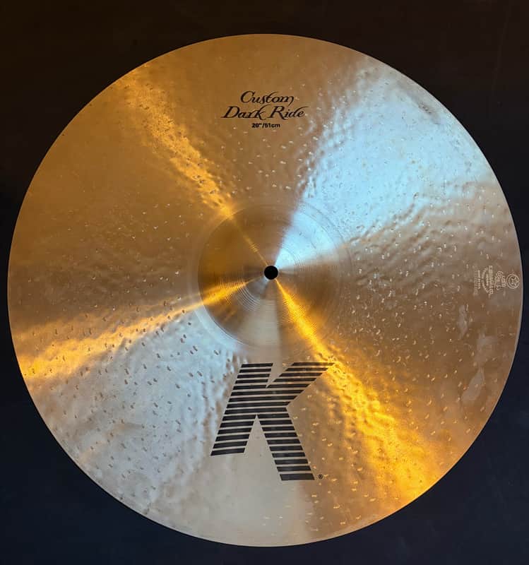 Zildjian 20" K Custom Medium Ride Cymbal 1995 - Present - Traditional image 1