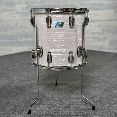 Ludwig Classic Maple "Super 70s" Floor Tom 14x14 70s White Marine Pearl - DCP Exclusive!