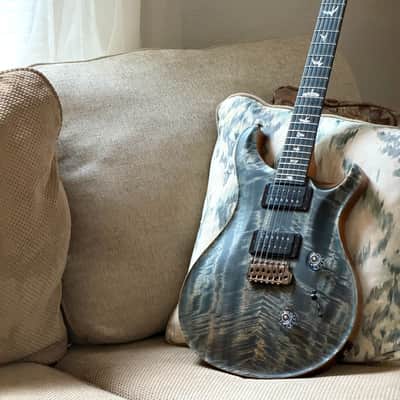 PRS 40th Anniversary Custom 24 Limited Edition - Mango Faded Whale Blue image 1
