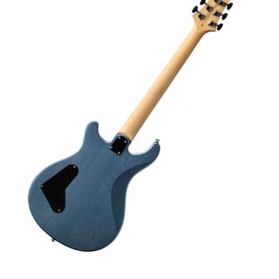 PRS Guitars SE CE24 Standard Stoptail Satin - Ice Blue Metallic image 3