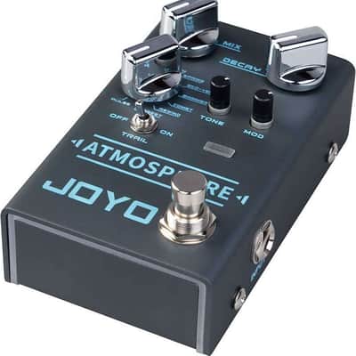 Joyo R-14 Atmosphere Reverb Effects Pedal w/ Patch Cables and Cloth image 4