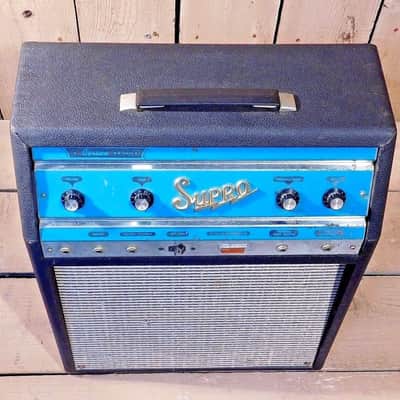 Vintage 1969 Supro / Valco Corsica Model S6622 1x12 Tube Combo Amp! image 2