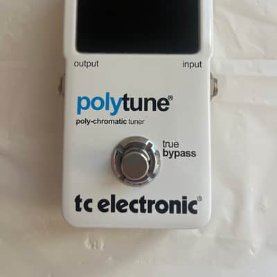 TC Electronic Polytune 3 Mini Polyphonic Tuning Pedal 2019 - Present - White image 1