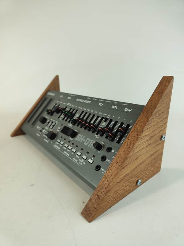 Roland Boutique SH-01R Real Oak Wood Stand Side panel Monophonic Synthesizer Wooden Stand image 1