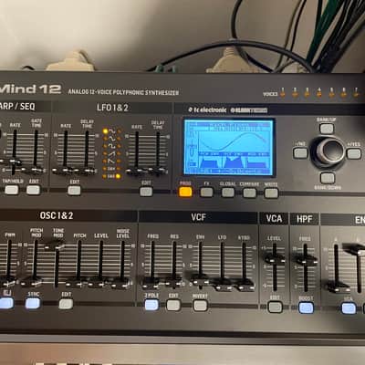 Behringer DeepMind 12D Desktop 12-Voice Polyphonic Analog Synth Module 2016 - Present - Black image 3