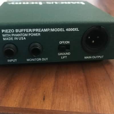 Barcus Berry 4000xl contact mic and preamp image 4