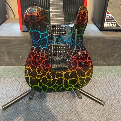 ESP LTD Eclipse '87 Present - Rainbow Crackle image 1