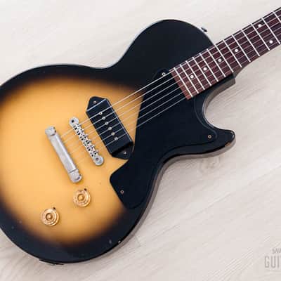 1987 Gibson Les Paul Junior Tobacco Sunburst, 100% Original w/ Case image 1