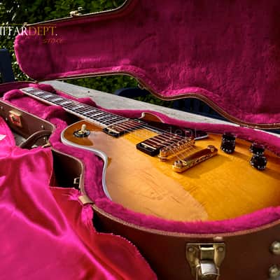 ✮INCREDIBLE✮DREAM Vintage 1999 Gibson Les Paul Custom✮HONEYBURST✮OHSC✮TIMEWARP ! image 9