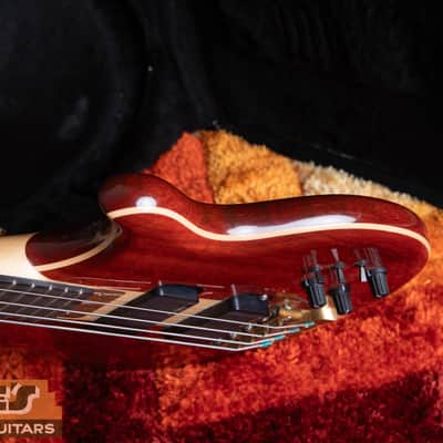 Alembic SCSB4 Stanley Clarke 2002 - Vermillion/Maple image 9