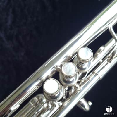 Vincent Bach Mercury Mt Vernon N.Y. cornet case mouthpiece GAMONBRASS image 12