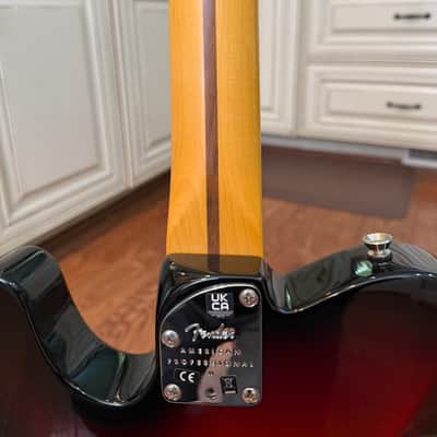 Fender American Professional ll Telecaster Deluxe 2023 - 3 tone sunburst image 7