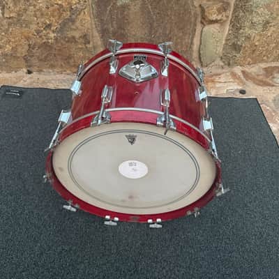 Tama Superstar 22x14 Bass Drum Cherry Wine - 80's image 20