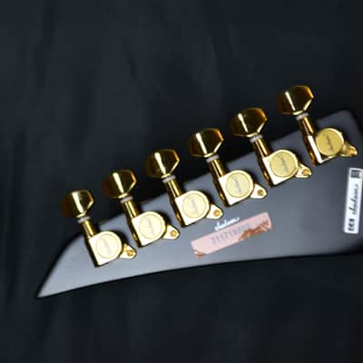 Jackson X Series KEX Kelly, Floyd Rose Tremolo, Satin Black with Gold Hardware, Int'l Buyer Welcome image 6