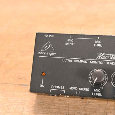 Behringer MicroMON MA400 Monitor Headphone Amplifier (NO POWER SUPPLY) CG01VZ9 image 3