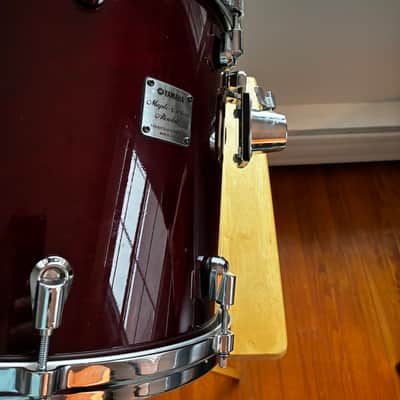 Yamaha Maple Custom Absolute 2005 - 14 x 12" Cherry image 6