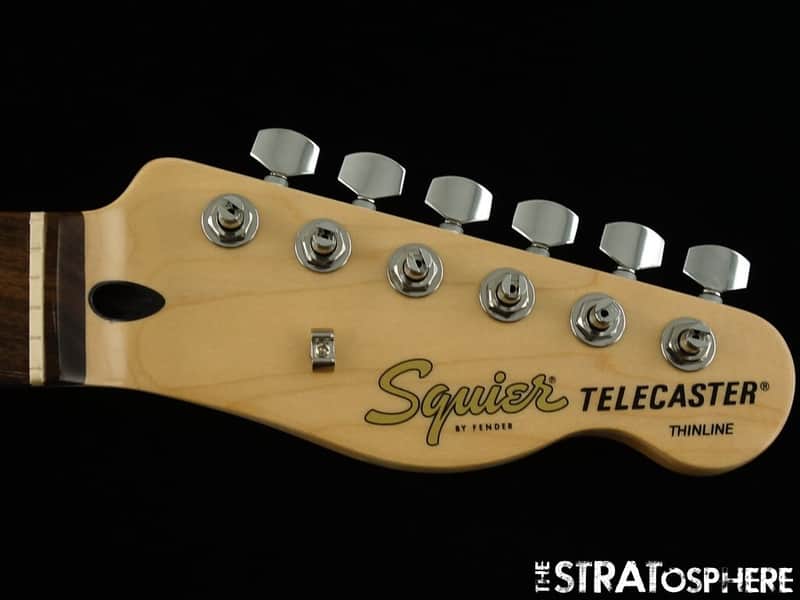 Fender Squier Affinity Series Telecaster Thinline NECK + TUNERS Tele Laurel image 1