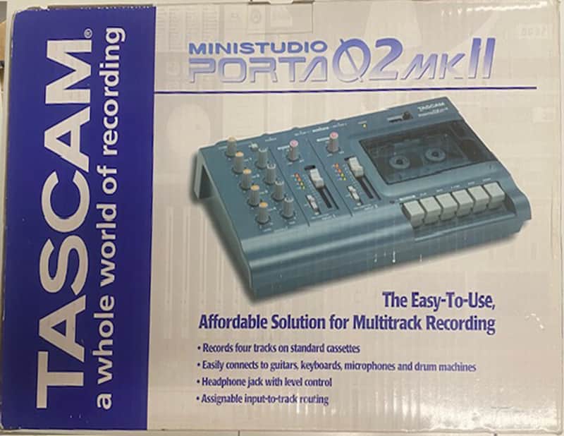TASCAM Porta 02 Ministudio 4-Track Cassette Recorder "BRAND NEW" image 1