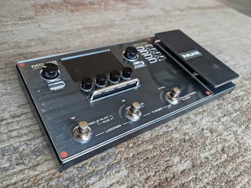Nux MG-30 Guitar Modeler & Multi-Effects – Custom Acrylic Protectors -no box included image 1