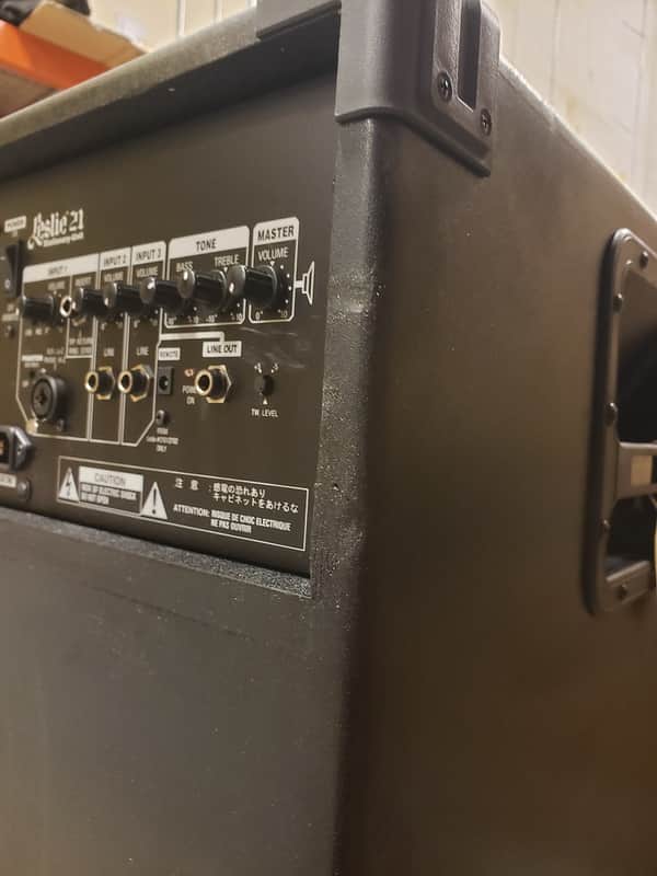 Leslie LESLIE-2121 Leslie Speaker in Black -Blemished Model | Reverb