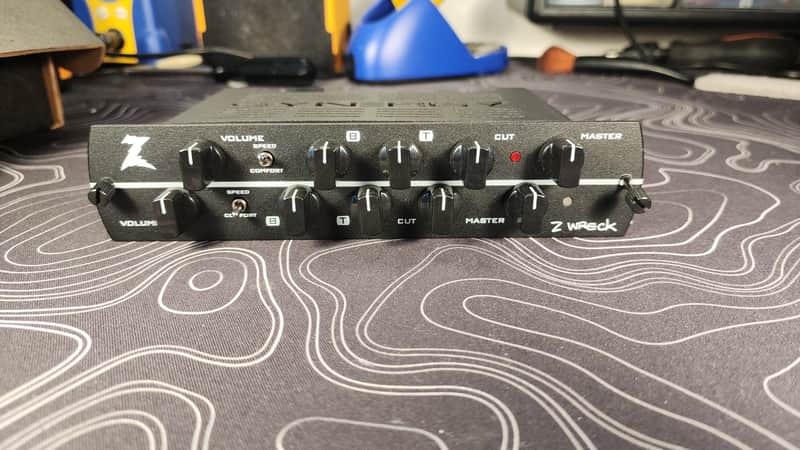 Synergy Z Wreck 2-Channel Preamp Module 2024 - Present - Black image 1