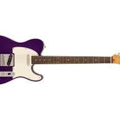 SQUIER - Classic Vibe Baritone Custom Telecaster  Laurel Fingerboard  Parchment Pickguard  Purple Sparkle - 0374042514 image 3