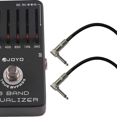 Joyo JF-11 6 Band EQ Pedal w/ 2 Patch Cables image 5