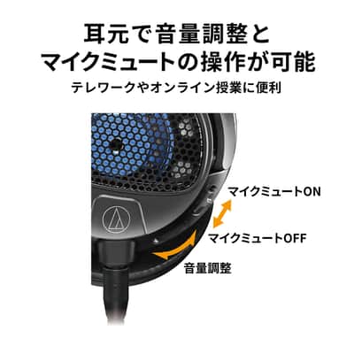 Audio-Technica ATH-GDL3WH Open-Back Gaming Headset, White image 4