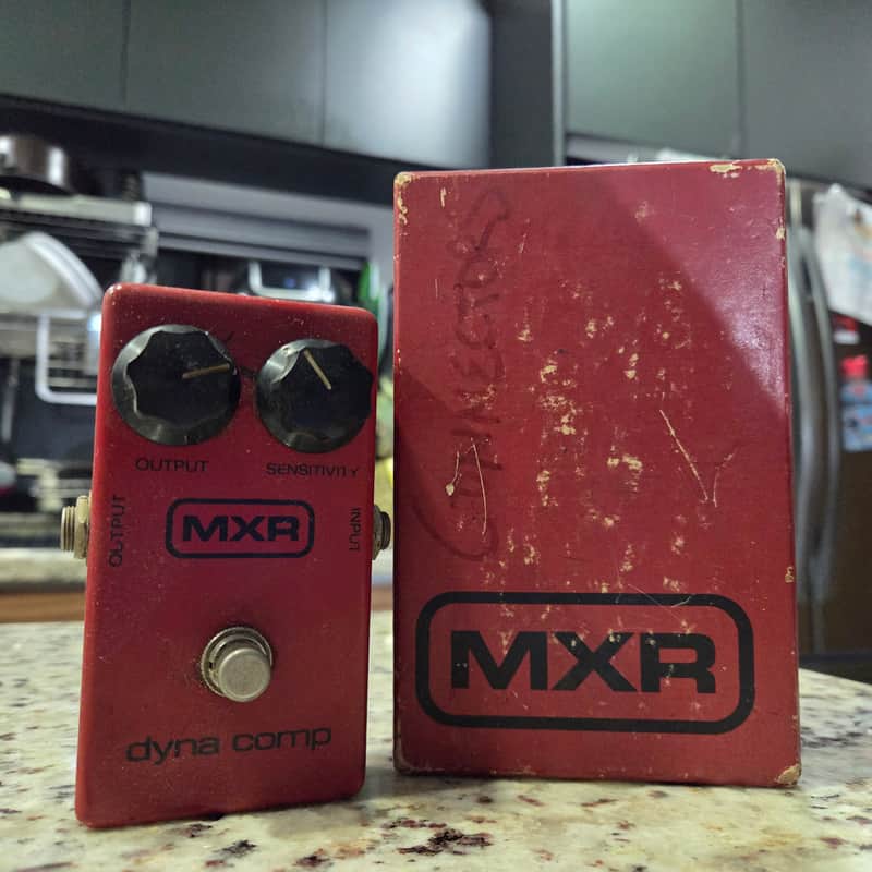 MXR MX-102 Block Dyna Comp 1975 - 1984 - Red image 1