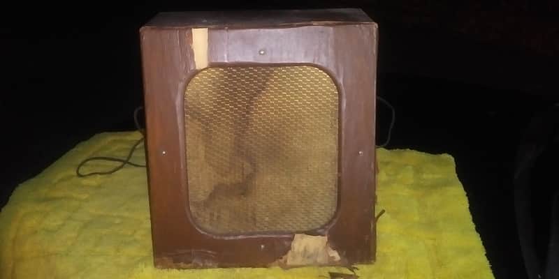 Vintage Tweed Ext Cabinet 50's 60s w Utah Speaker USA Project amp 50s image 1