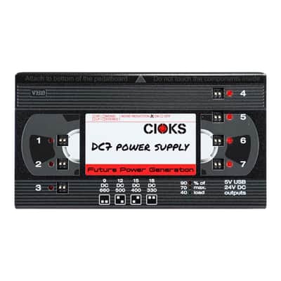 CIOKS DC7 7 Isolated DC Outlets Pedal Power Supply, VHS Tape (Retro Series) image 1