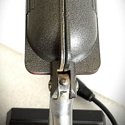 Vintage 1940's SHURE 708A "Stratoliner" Microphone , working w/stand & cable image 5
