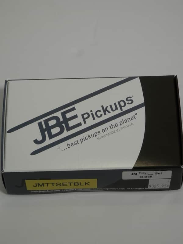 Joe Barden Engineering (JBE Pickups) JM Two/Tone Jazzmaster-Styled Pickup Set Black image 1