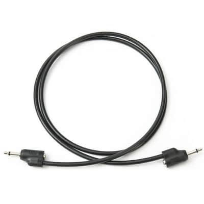 Tiptop Audio Stackcable 3.5mm Eurorack Patch Cable - Black, 90 cm
