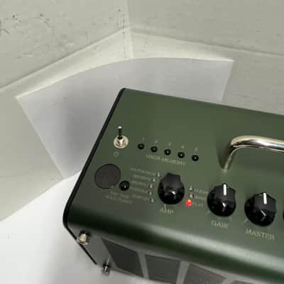 Yamaha THR10X 10 Watt Desk Top Mini Guitar Amplifier High Gain METAL THR 10X Amp Portable Modeling Combo Amp EVH D 2 x 3" Stereo Digital Speakers 2013 - 2018 Camouflage Green Hi-Gain Steel Panther Approved. Original Box. image 11